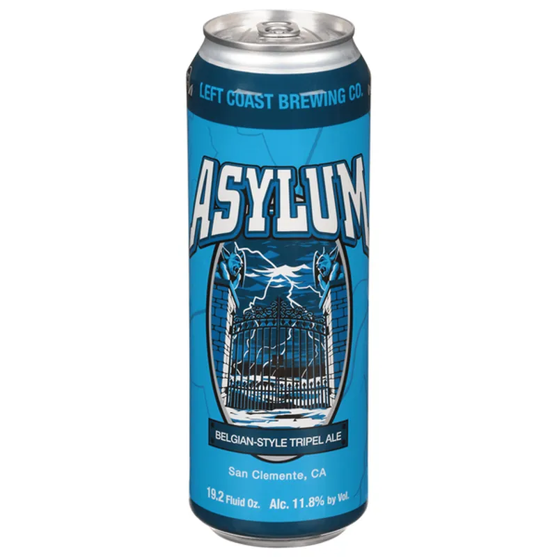 Left Coast Brewing Co. Asylum Belgian-Style Tripel Ale view 1
