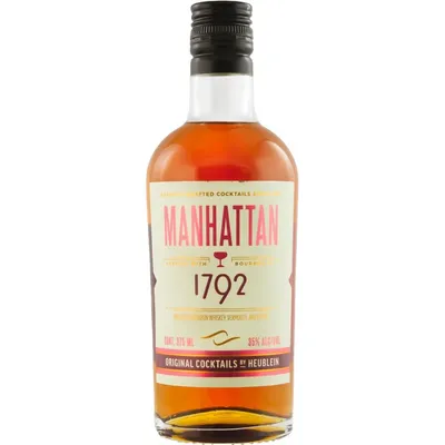 Heublein Manhattan 1792 Bourbon 375ml
