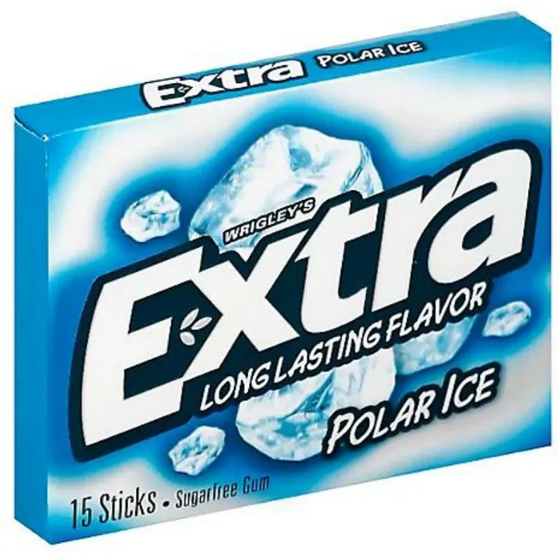 Extra Refreshers Sugarfree Polar Ice Gum view 1