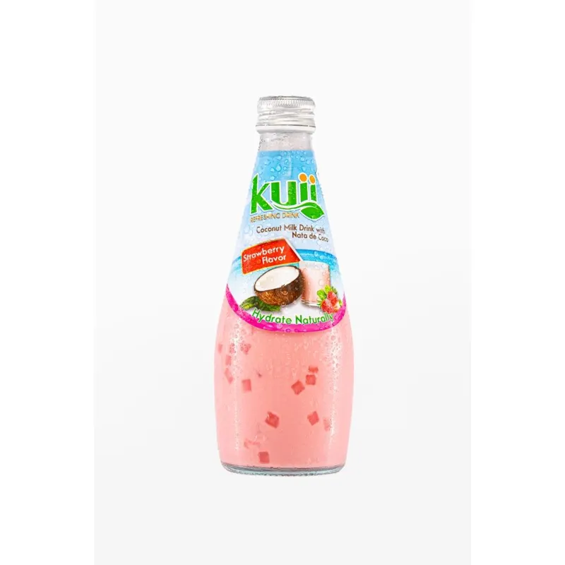 Kuii Coconut Milk Drink Strawberry Flavor view 1