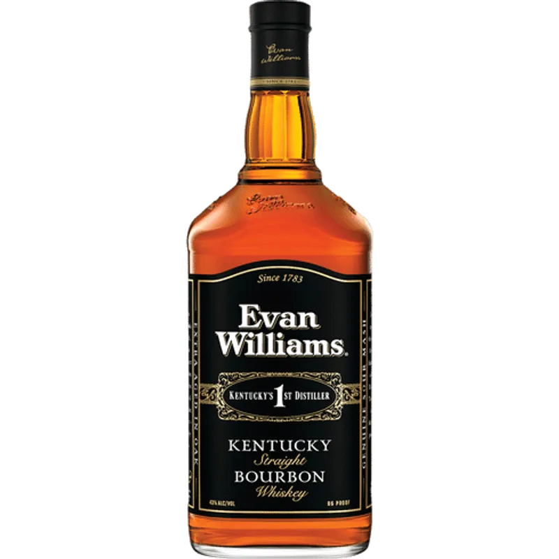 Evan Williams Kentucky Straight Bourbon Whiskey view 1