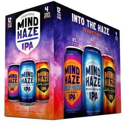 Firestone Walker Brewing Co. Into the Haze Mix Pack 12pk 12oz cans