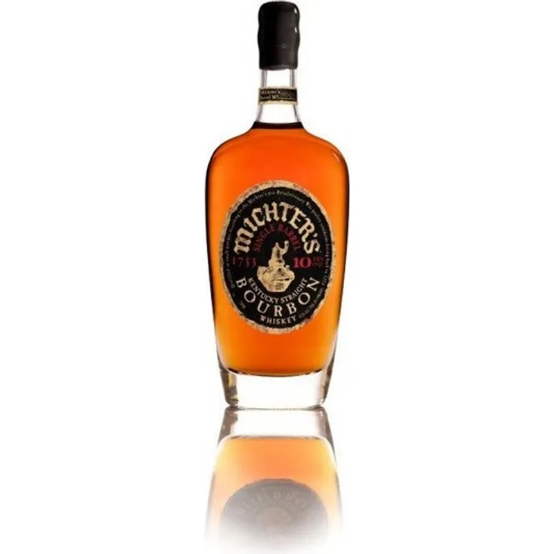 Michters Single Barrel Bourbon Whiskey 10 Year view 1