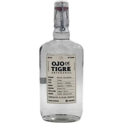 Ojo De Tigre Mezcal Artesanal 750ml Specialty Bottle