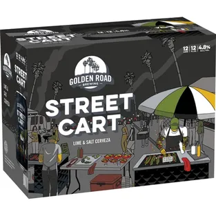 Golden Road Street Cart