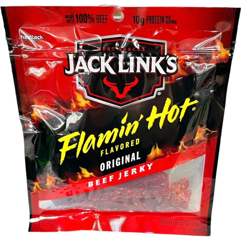 Jack Links Flamin Hot Original Beef Jerky view 1