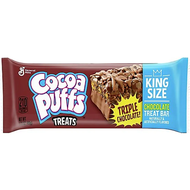 Cocoa Puffs Treats Bar Triple Chocolate view 1
