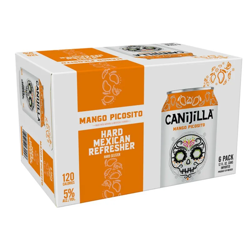 Canijilla Mango Picosito Hard Seltzer view 1