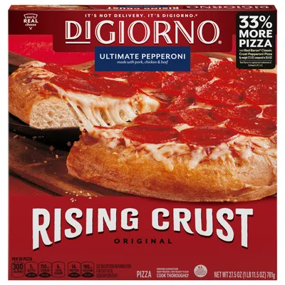 DiGiorno Rising Crust Ultimate Pepperoni Pizza 24.7 oz