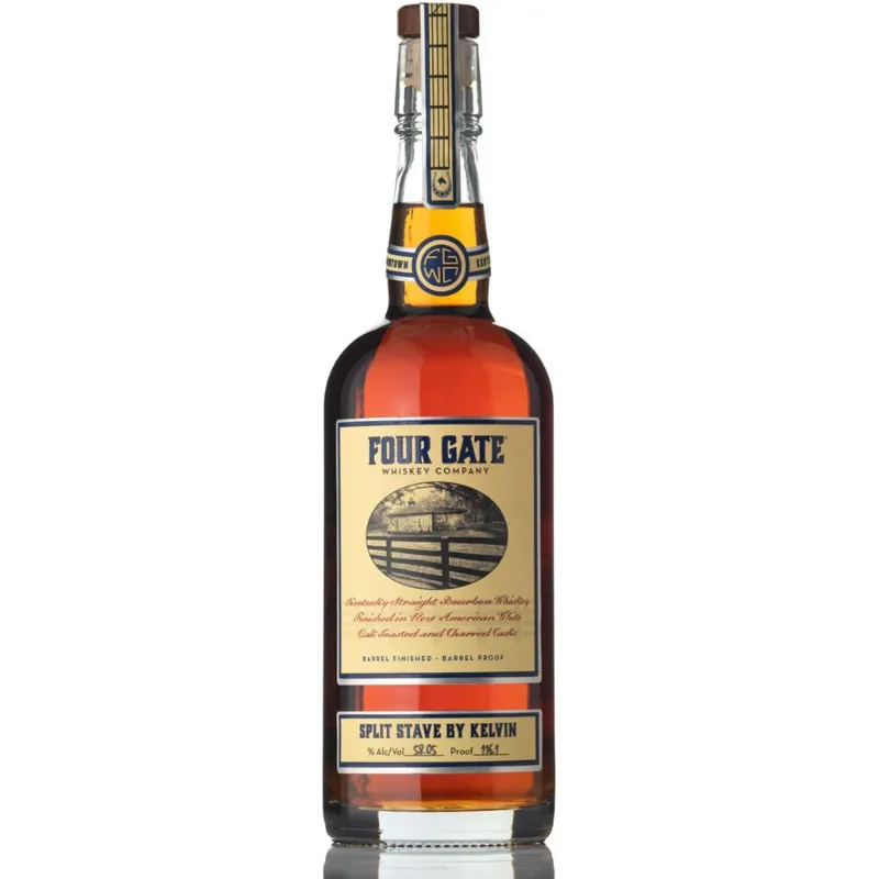 Four Gate Split Stave Bourbon view 1
