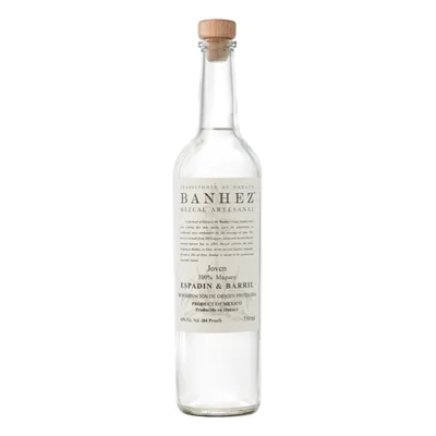 Banhez Mezcal Joven Espadín & Barril 750 mL