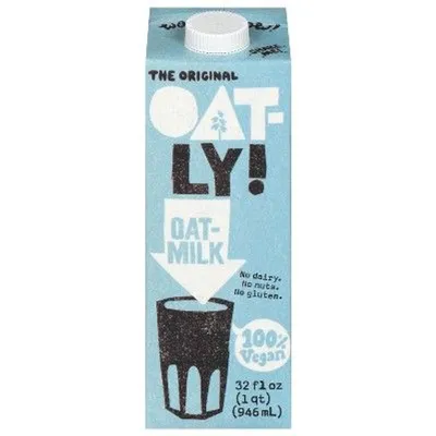 Oatly Original Oat Milk 32 oz Carton