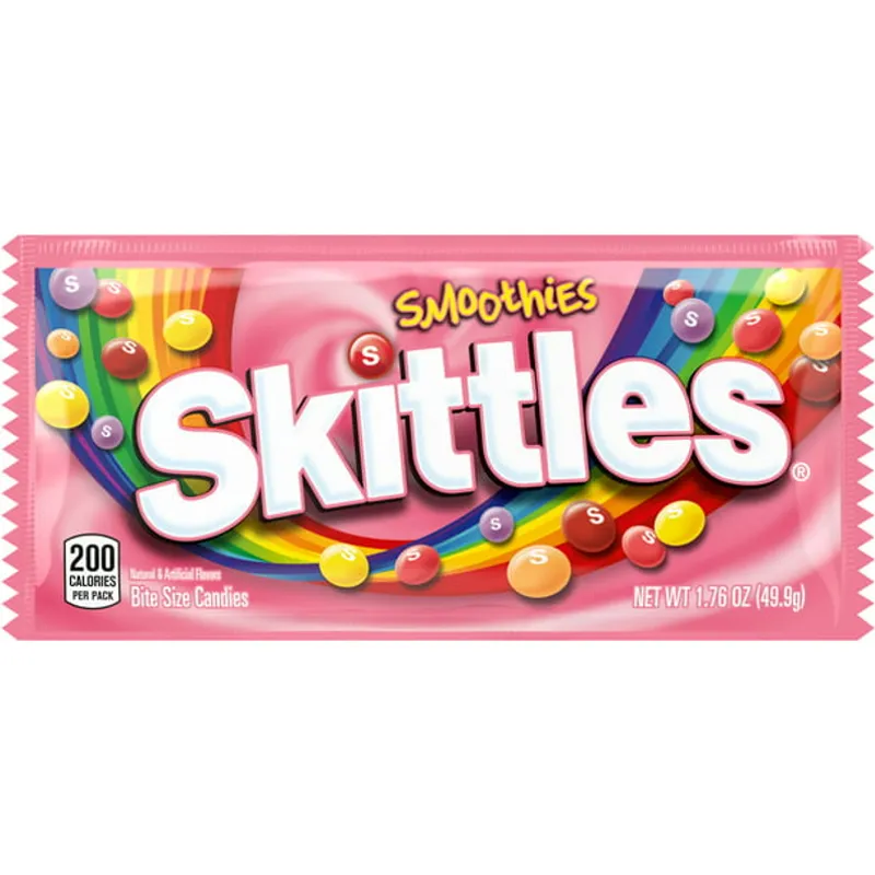 Skittles Smoothies Candy view 1
