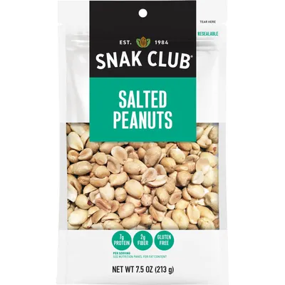 Snak Club Peanut 7.5oz Bag