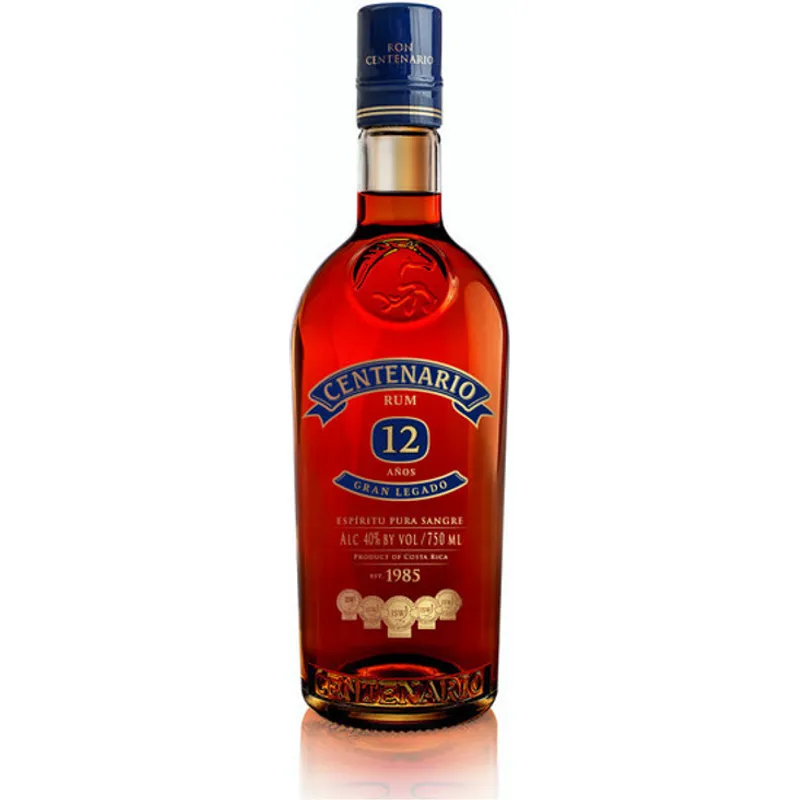 Ron Centenario Gran Legado Rum 12 Year view 1