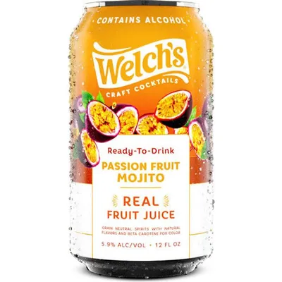 Welch's Passion Fruit Mojito 4 Pack 8.4oz