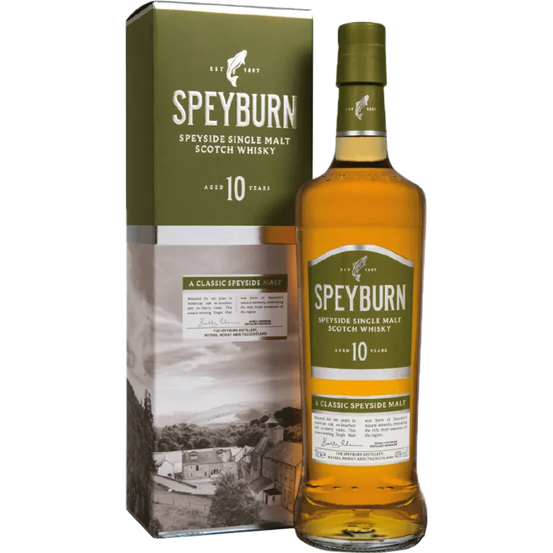 Speyburn 10 Year Old Single Malt Scotch Whisky view 1