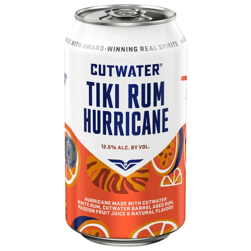 Cutwater Tiki Rum Hurricane view 1