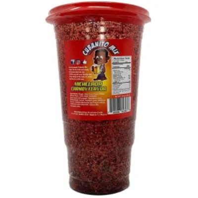 Cubanito Mix Chamoy Michelada 5.53 oz Cup