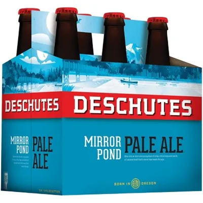 Deschutes Mirror Pond Pale Ale 6 Pack 12 oz Bottles