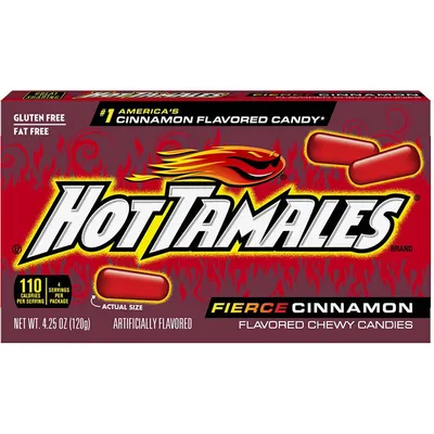 Hot Tamales Fierce Cinnamon 4.25oz Box