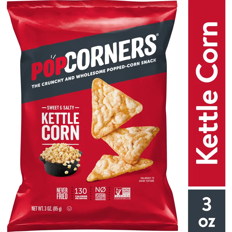 PopCorners Gluten Free Popped Corn Chips Kettle Bag view 1