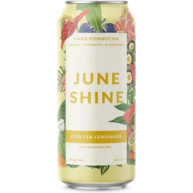 Juneshine Hard Kombucha Iced Tea Lemonade view 1