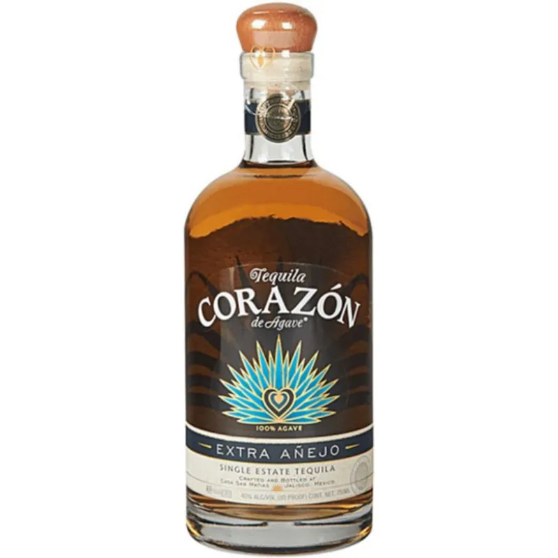 Corazon De Agave Extra Anejo Tequila view 1