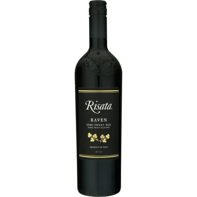 Risata Raven Semi-Sweet Red Wine 750 ml