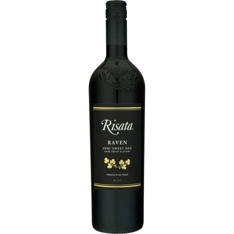 Risata Raven Semi-Sweet Red Wine view 1