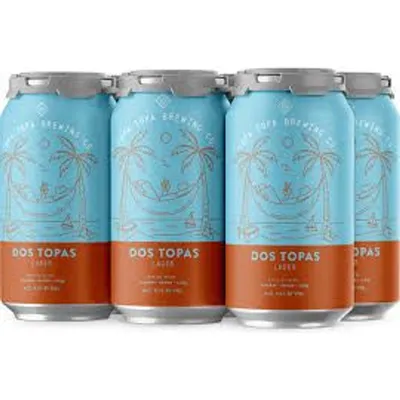 Topa Topa Brewing Co. Dos Topas Lager 6 Pack 12oz