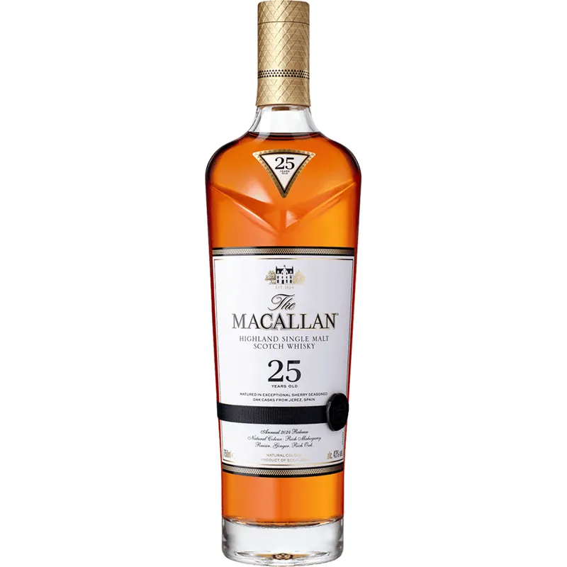 Macallan Sherry Oak 25 Year Single Malt Scotch Whisky view 1