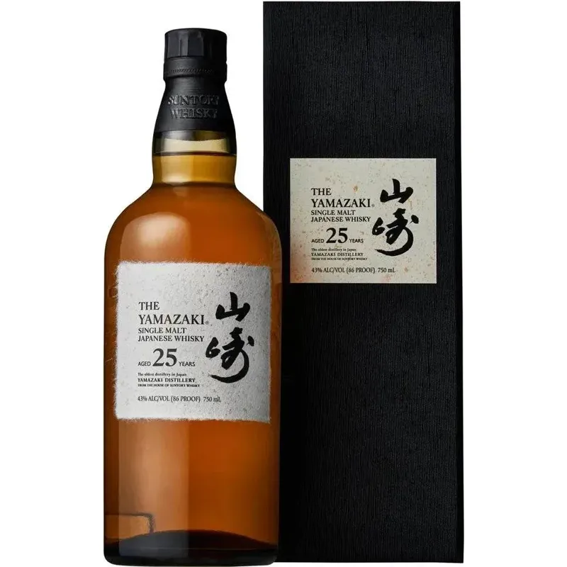 The Yamazaki 25 Year Single Malt Japanese Whisky view 1