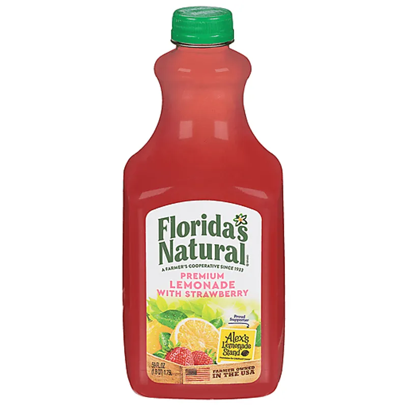 Florida's Natural Strawberry Lemonade view 1