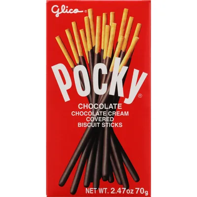 Pocky Chocolate Cream Covered Biscuit Sticks