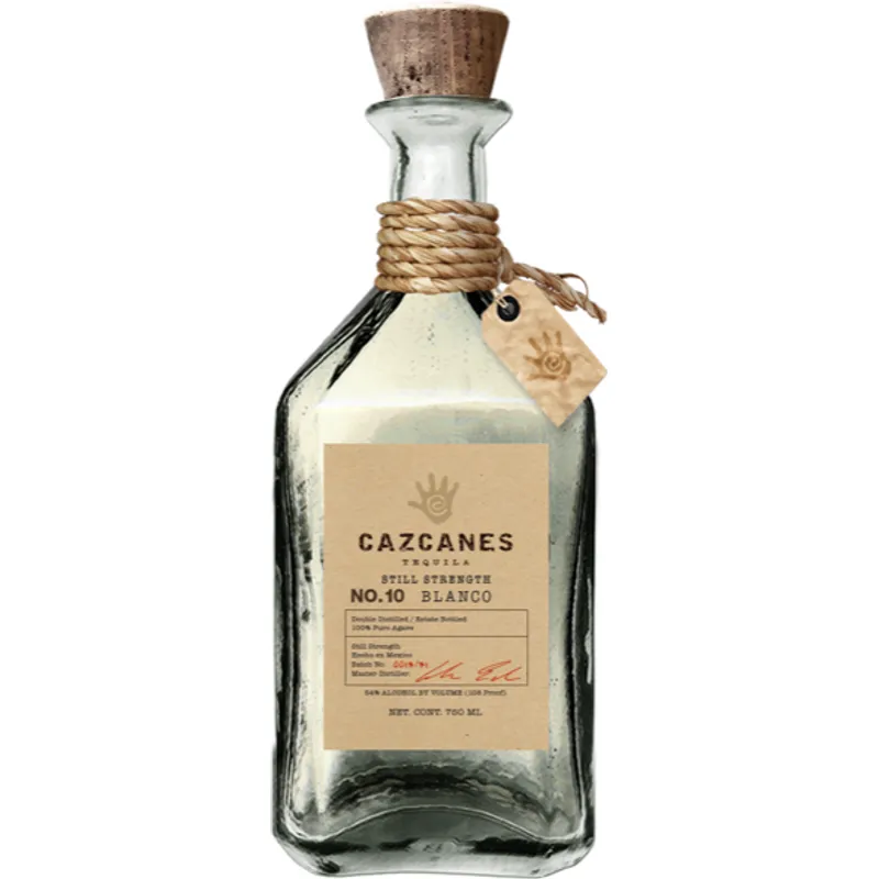 Cazcanes Blanco Tequila view 1