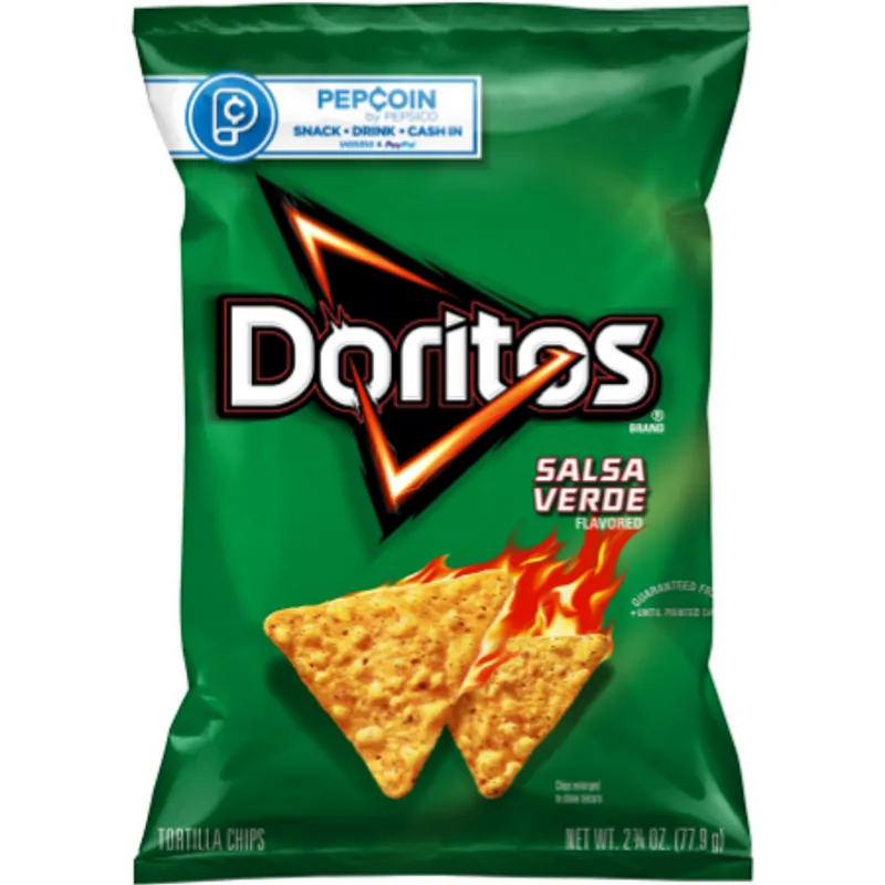 Doritos Salsa Verde Flavored Tortilla Chips view 1