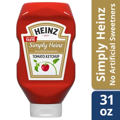 Heinz Simply Tomato Ketchup 31 oz Bottle
