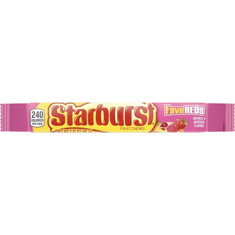 Starburst FaveReds Fruit Chews Candy view 1