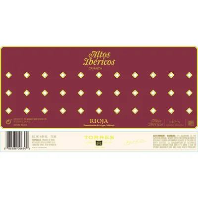 Torres Altos Ibericos Reserva Rioja 2015 750ml