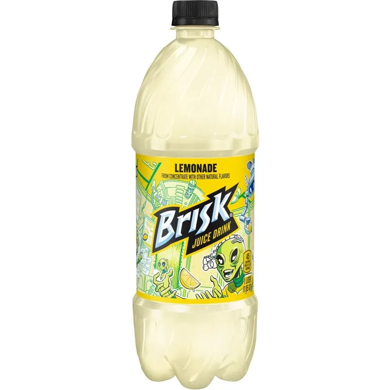 Brisk Juice Drink Lemonade view 1