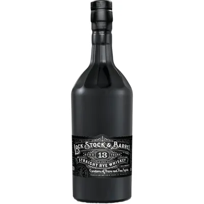 Lock Stock & Barrel 13 Year Old Straight Rye Whiskey 750ml