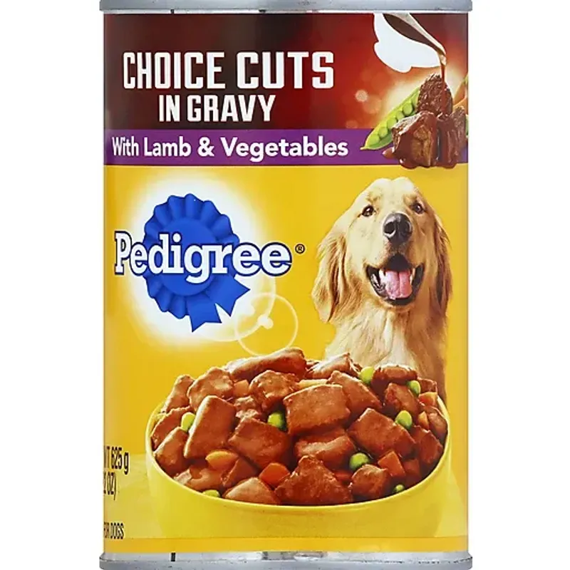 Pedigree Choice Cuts in Gravy with Lamb & Vegetables view 1