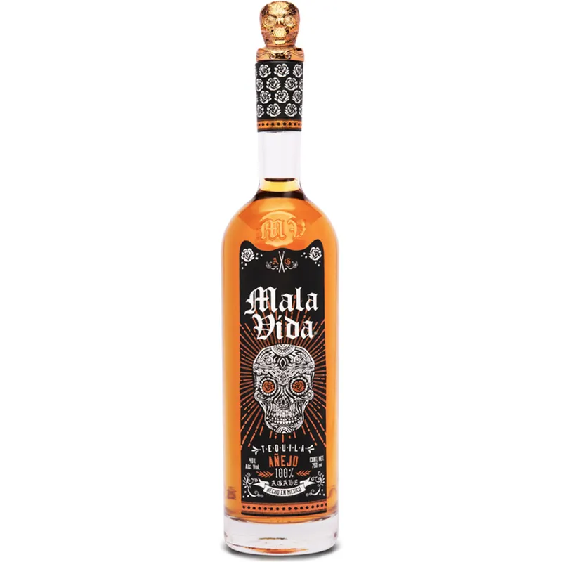 Mala Vida Anejo Tequila view 1