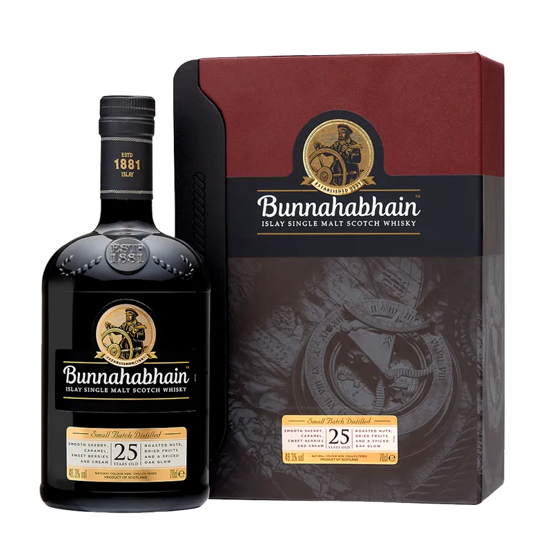 Bunnahabhain 25 Year Old Islay Single Malt Scotch Whisky view 1