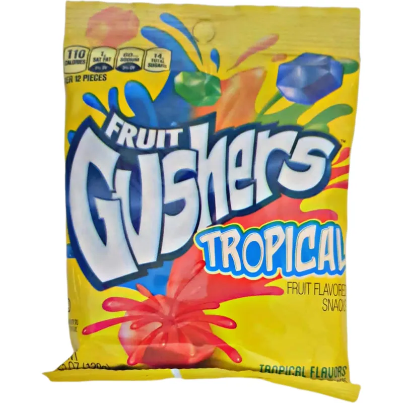 Fruit Gushers Tropical Flavored Snacks view 1