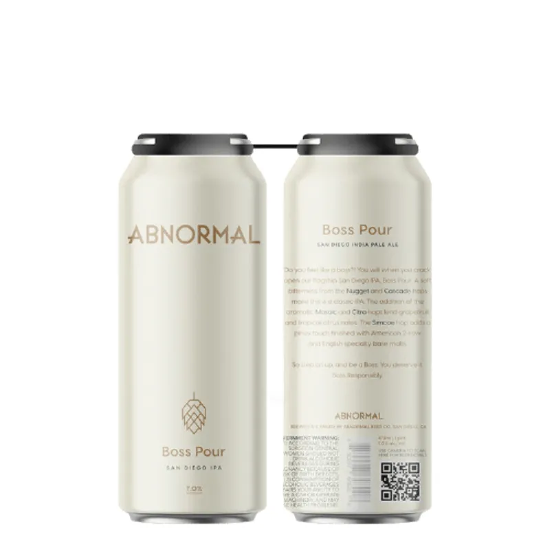 Abnormal Boss Pour San Diego IPA view 1