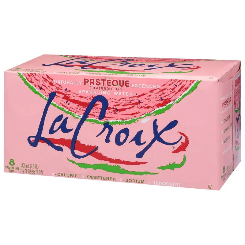 LaCroix Watermelon Sparkling Water view 1