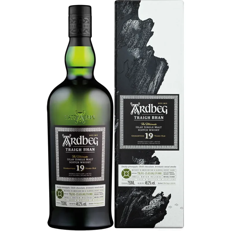 Ardbeg Traigh Bhan 19 Year Old Single Malt Scotch Whisky view 1