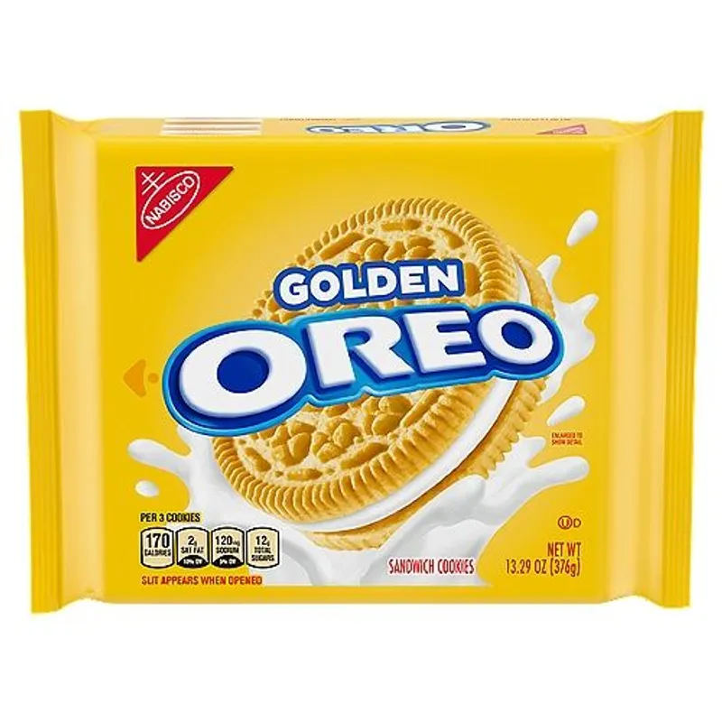 Nabisco Oreo Golden Sandwich Cookies view 1